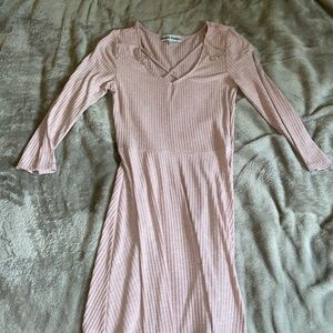 Almost Famous Women’s Pink Skater Dress